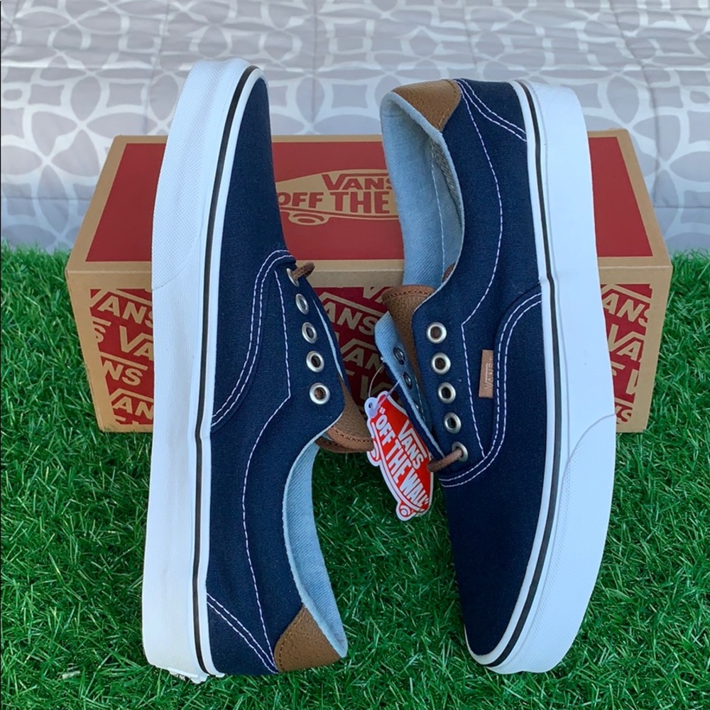 VANS ERA 59 C&L Dress Blues/Acid Denim WMNS - Picture 10 of 16